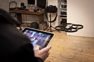 Drone quadcopter operated with iPad by Ville Hyvönen 